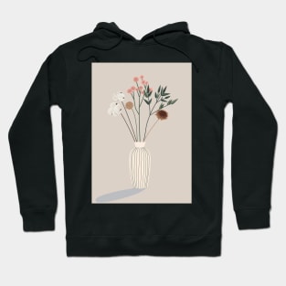 vase of dried flowers Hoodie